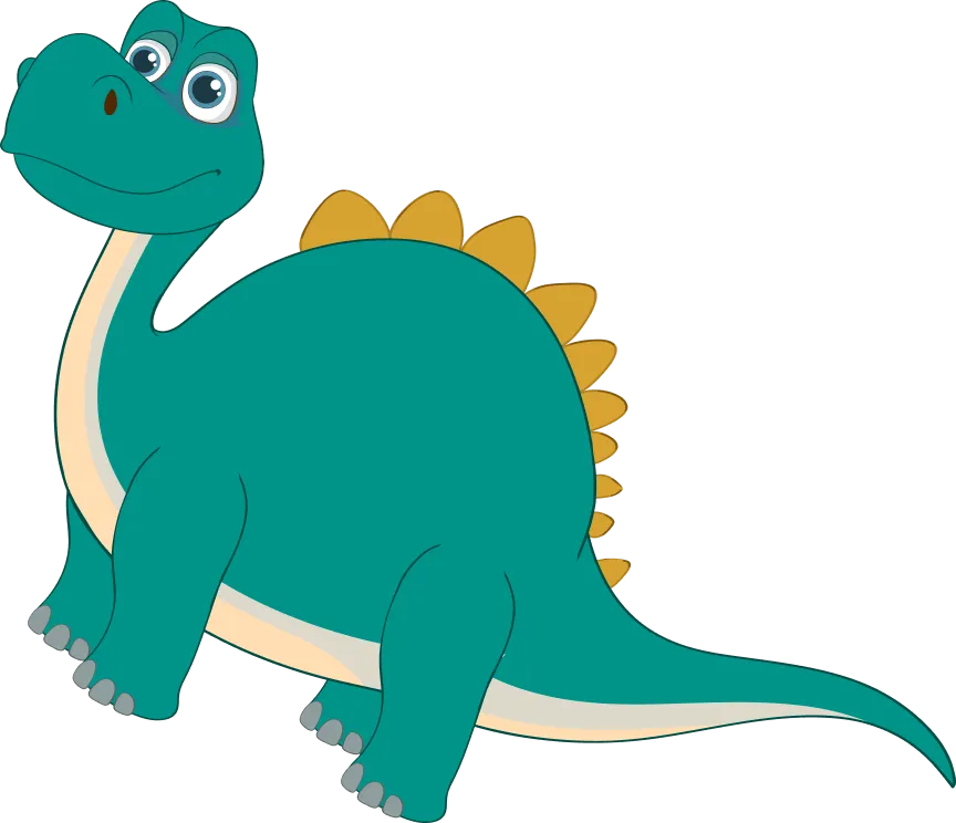 Green dinosaur